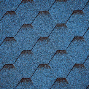 Битумная черепица IKO Armourshield Plus 36 Sky Blue Ultra