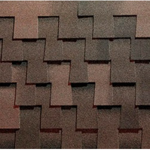 Битумная черепица BTM Shingle Dragon (зуб) Лосось