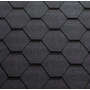 Битумная черепица Matizol Uni Strong (сота) Графит